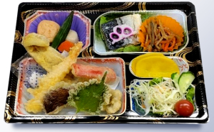 天ぷら弁当（ライス付き） 1,250円